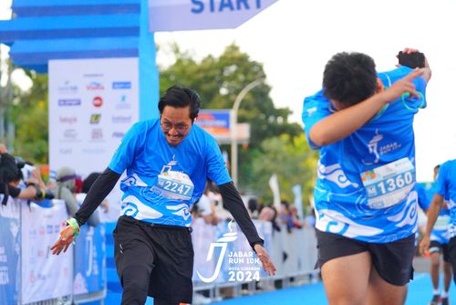 Race photo from Jabar Run 10K 2024