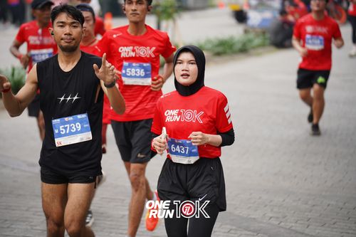 Race photo from ONE RUN 10K 2025