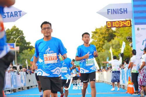 Race photo from Jabar Run 10K 2024