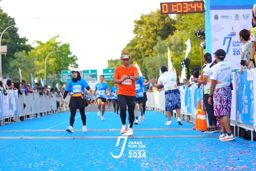 Race photo from Jabar Run 10K 2024