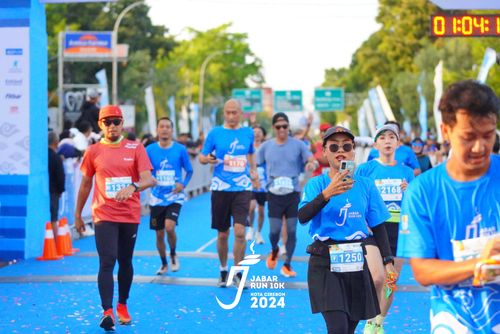 Race photo from Jabar Run 10K 2024