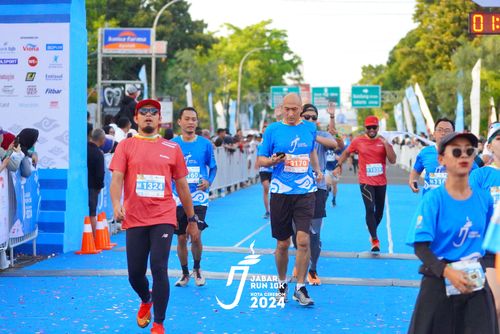 Race photo from Jabar Run 10K 2024