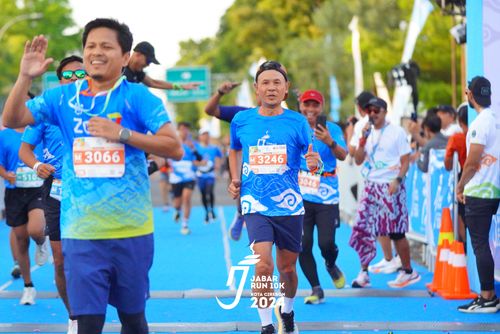 Race photo from Jabar Run 10K 2024