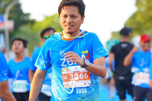 Race photo from Jabar Run 10K 2024