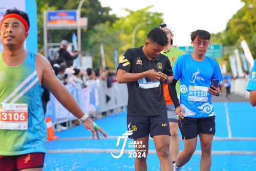 Race photo from Jabar Run 10K 2024