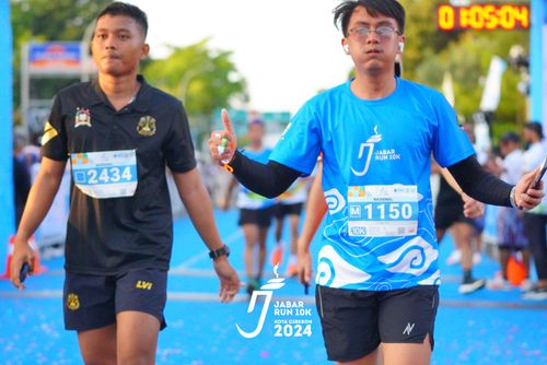 Race photo from Jabar Run 10K 2024