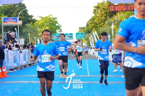 Race photo from Jabar Run 10K 2024