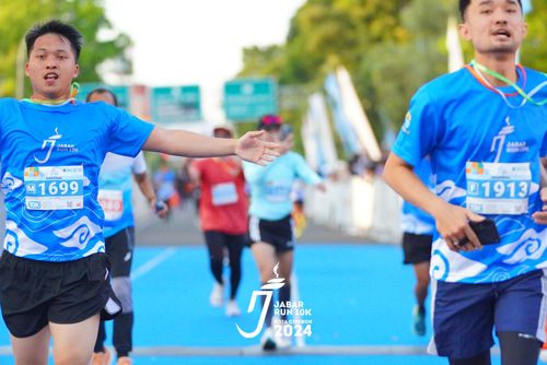 Race photo from Jabar Run 10K 2024