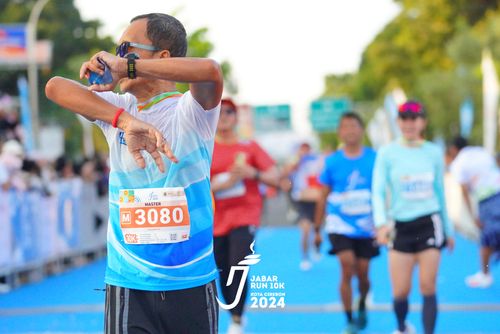 Race photo from Jabar Run 10K 2024