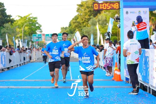 Race photo from Jabar Run 10K 2024