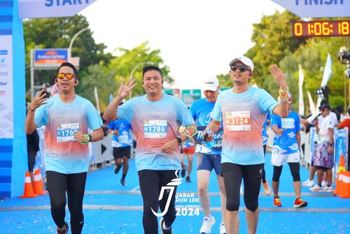 Race photo from Jabar Run 10K 2024