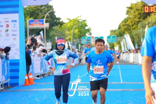 Race photo from Jabar Run 10K 2024