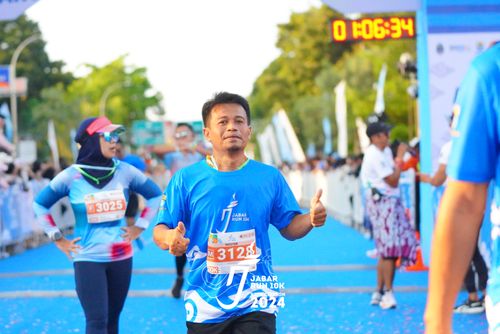 Race photo from Jabar Run 10K 2024