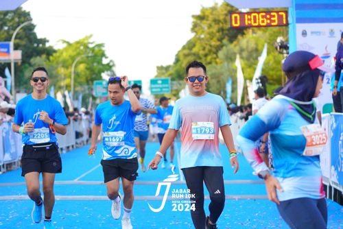 Race photo from Jabar Run 10K 2024