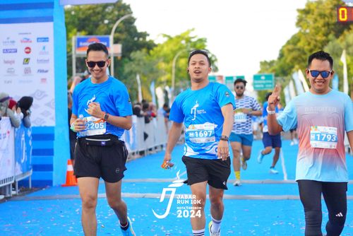 Race photo from Jabar Run 10K 2024