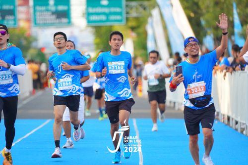 Race photo from Jabar Run 10K 2024