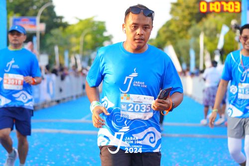 Race photo from Jabar Run 10K 2024