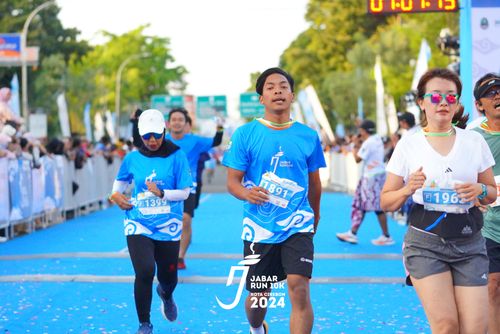 Race photo from Jabar Run 10K 2024