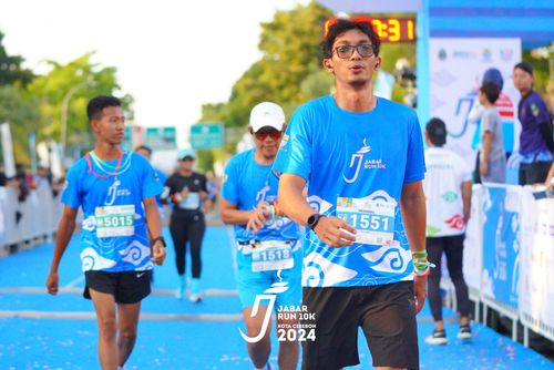 Race photo from Jabar Run 10K 2024