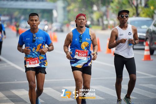 Race photo from SURABAYA ISOPLUS MARATHON 2025