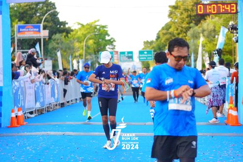 Race photo from Jabar Run 10K 2024