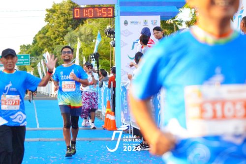 Race photo from Jabar Run 10K 2024