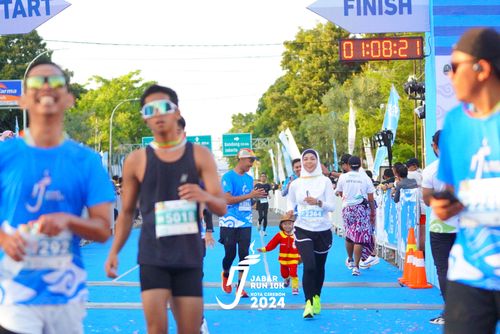 Race photo from Jabar Run 10K 2024