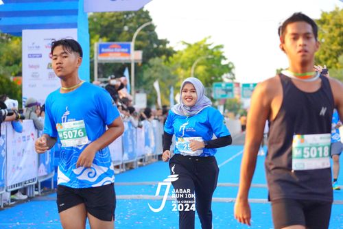 Race photo from Jabar Run 10K 2024