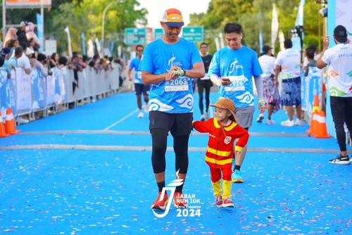 Race photo from Jabar Run 10K 2024