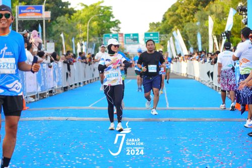 Race photo from Jabar Run 10K 2024