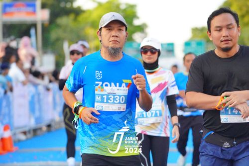 Race photo from Jabar Run 10K 2024