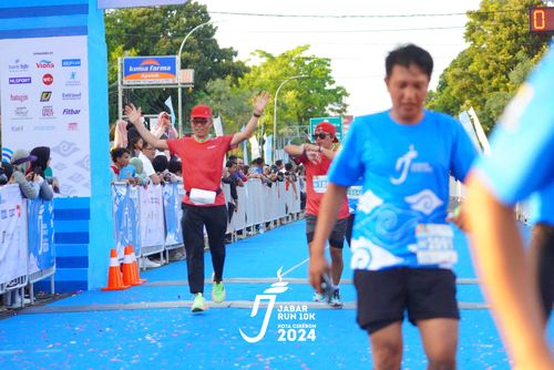 Race photo from Jabar Run 10K 2024
