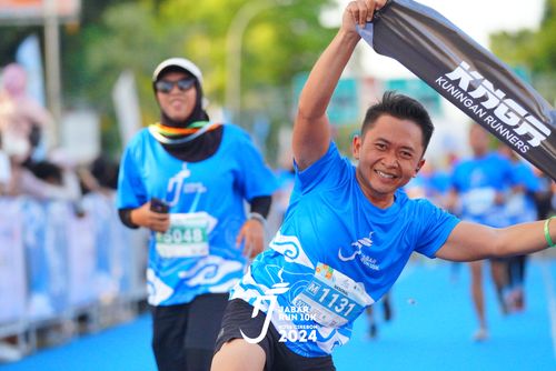 Race photo from Jabar Run 10K 2024