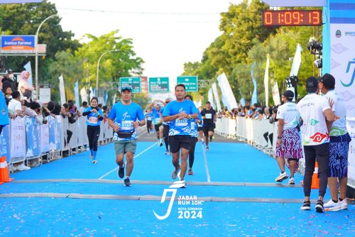 Race photo from Jabar Run 10K 2024