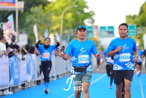 Race photo from Jabar Run 10K 2024