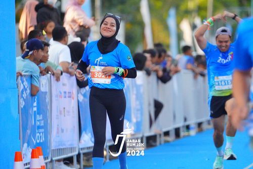 Race photo from Jabar Run 10K 2024