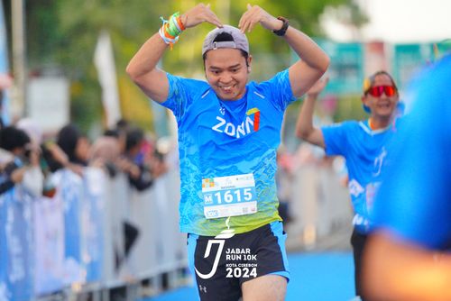 Race photo from Jabar Run 10K 2024