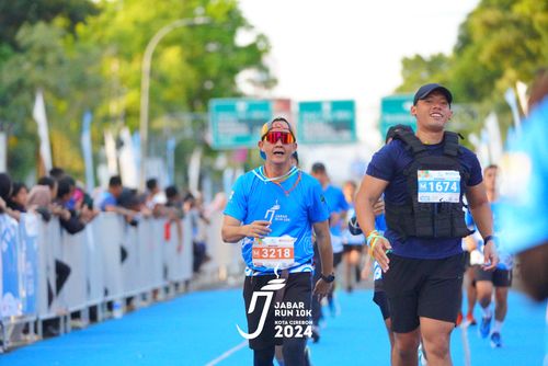 Race photo from Jabar Run 10K 2024