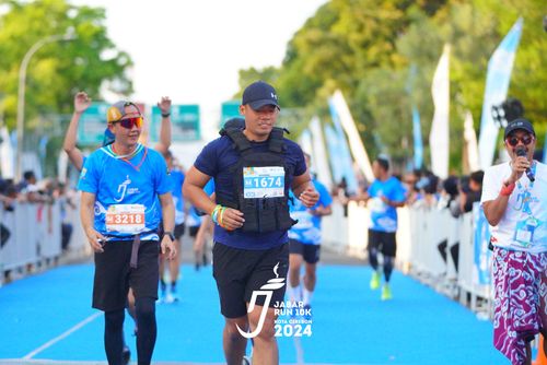 Race photo from Jabar Run 10K 2024