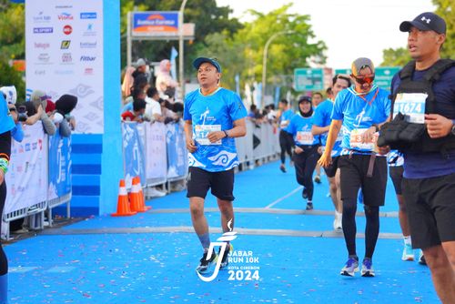 Race photo from Jabar Run 10K 2024