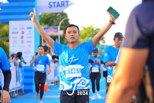 Race photo from Jabar Run 10K 2024
