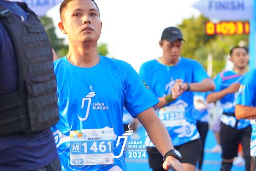 Race photo from Jabar Run 10K 2024