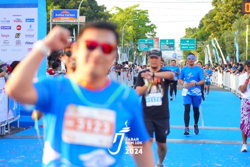 Race photo from Jabar Run 10K 2024