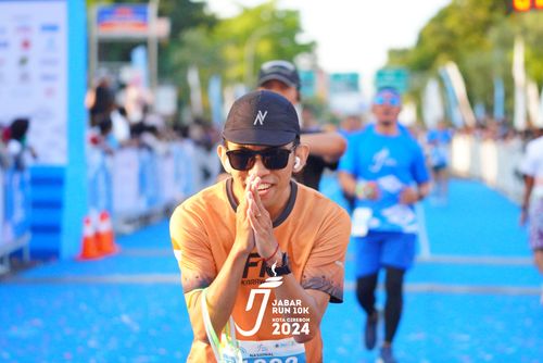 Race photo from Jabar Run 10K 2024