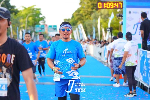 Race photo from Jabar Run 10K 2024