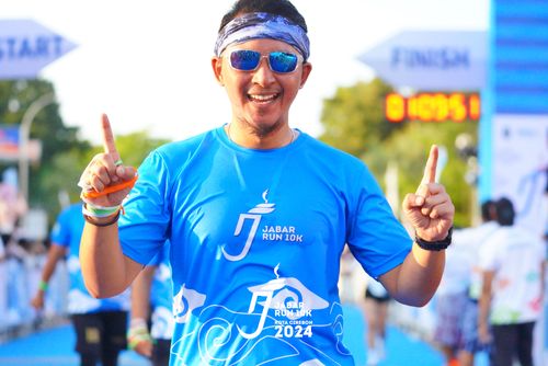 Race photo from Jabar Run 10K 2024