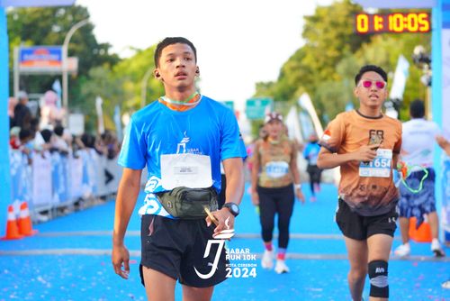 Race photo from Jabar Run 10K 2024