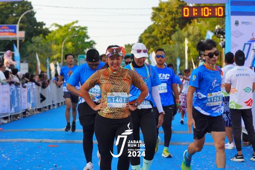 Race photo from Jabar Run 10K 2024