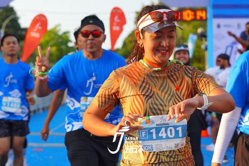 Race photo from Jabar Run 10K 2024
