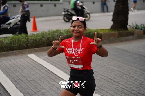 Race photo from ONE RUN 10K 2025